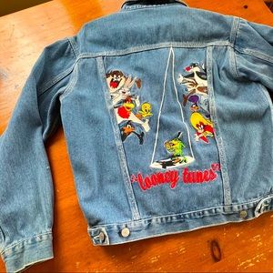 Vintage Looney Toons Warner Bro Denim Jacket